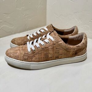 NWOT Jack Rogers Suede Leather Cork Sneakers